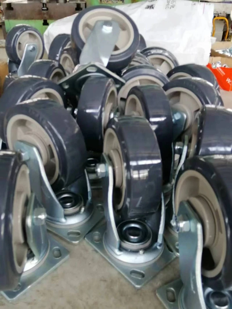 6 inch PU casters with sealed race 6 inch PU casters with sealed race